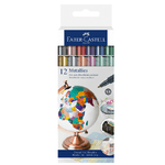 Faber Castell Faber-Castell 160713 evidenziatore 12 pz Metallico, Multicolore