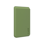 PanzerGlass PG CARE Cardholder Green iPhone custodia per cellulare Cover Trasparente