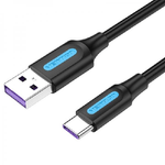 Vention Cavo USB 2.0 Vention da USB-A a USB-C maschio 5A 100W 480Mbps - 0.25m
