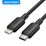 Vention Cable USB-C a Lightning - Conector niquelado - Potencia 27W - Corriente 3A
Caracter­sticas: