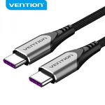 Vention  Cavo di ricarica rapida Vention USB-C a USB-C 2.0 - Compatibile con PD100W - 5A - Colore Grigio