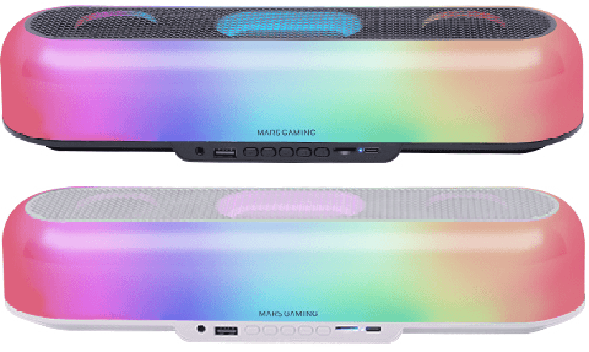 Mars Gaming MSBORB altoparlante portatile e per feste Altoparlante portatile stereo Nero 20 W