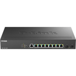 DLINK Switch D-LINK 8MG 2SFP+ PoE+ 240 W 8x100/1000/2,5G 2xSFP+ L2+gestito