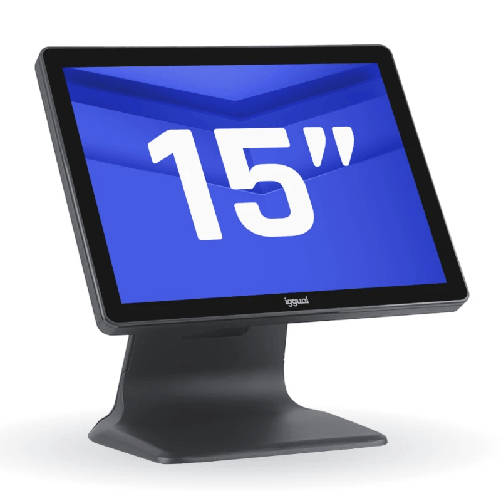 Iggual AIO 15.64.1000SO J4125 2 GHz Tutto in uno 381 cm (15") 1024 x 768 Pixel Touch screen Nero