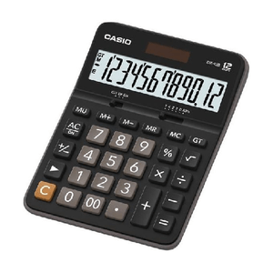 Casio DX-12B calcolatrice Desktop Calcolatrice di base Nero