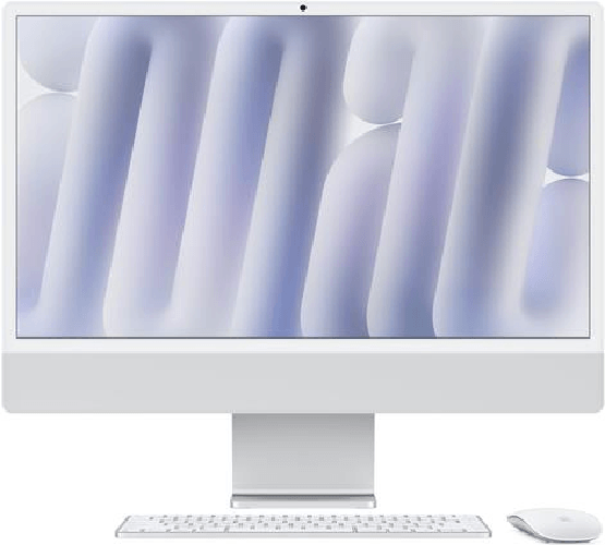 Apple IMAC 24 M4 8/8/16 16GB 256GB - GE STD MM K - SILVER
