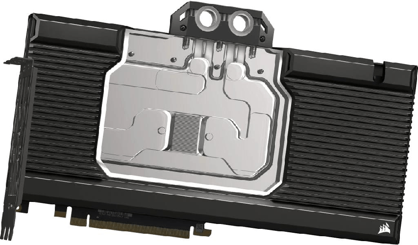 Corsair Blocco idrico GPU Hydro X Series XG7 RGB 4090 Suprim/Trio - acrilico + nichel