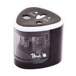 Peach PO102 Temperamatite elettrico Nero Bianco