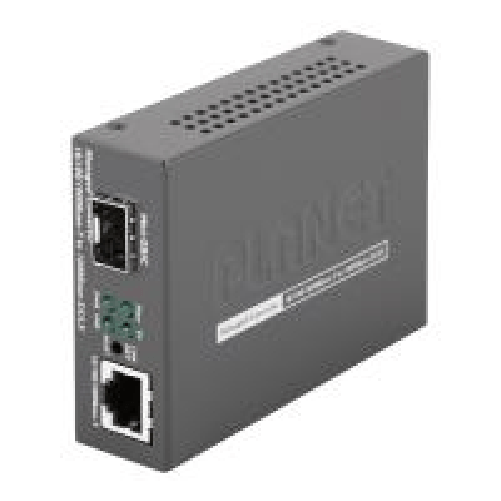 Planet Web/SNMP Manageable 10/100/1000Base-T to MiniGBIC Converter