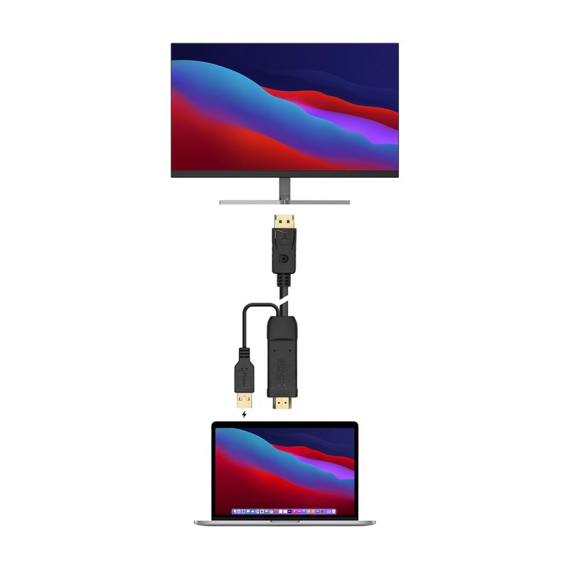 AISENS-A122-0641-cavo-e-adattatore-video-18-m-HDMI-tipo-A--Standard--DisplayPort---USB-Type-A-Nero