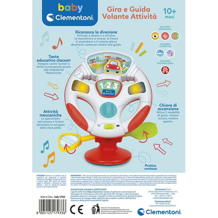 Clementoni-Volante-Giocattolo-per-Bambini