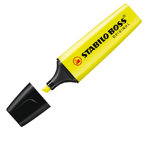 EVIDENZIATORE-STABILO-BOSS-GIALLO-70-24