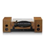 Lenco-LS-310WD-Giradischi-con-Bluetooth-e-Due-Altoparlanti-Esterni-Legno