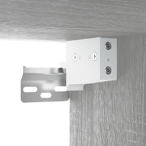 Set-di-Mobili-Porta-TV-4-pz-Grigio-Sonoma-in-Legno-Multistrato
