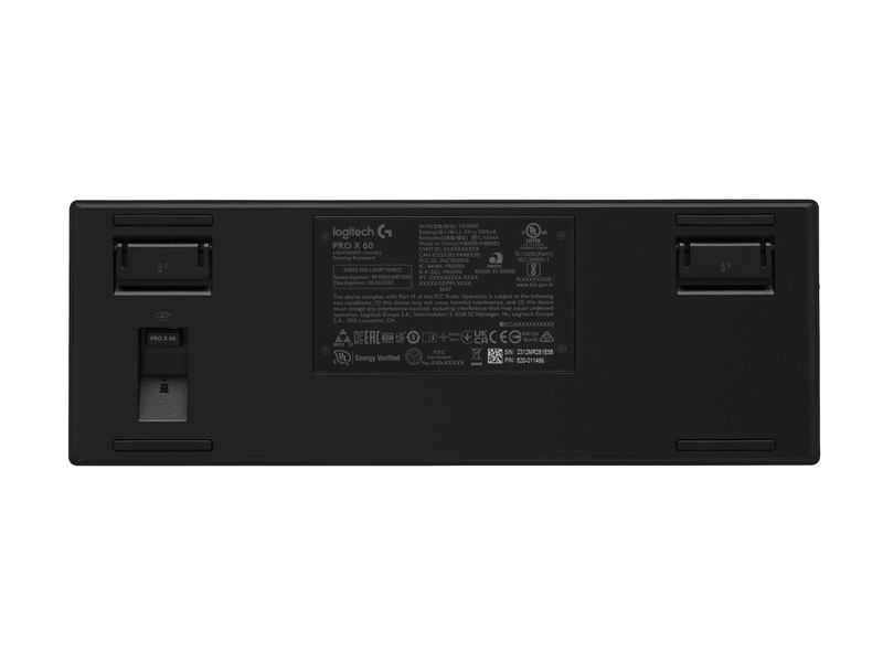 Logitech-G-PRO-X-60-LIGHTSPEED-Tastiera-Gaming-Wireless-Ultra-Compatta-TKL-LIGHTSYNC-RGB-QWERTY-Nero