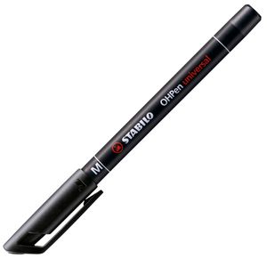 Stabilo PENNARELLO STABILO OHPEN UNIVERSAL PUNTA M 843/46 COLORE NERO (COLORE NERO)