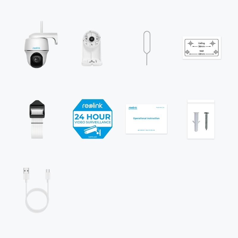 Reolink-Argus-Series-B430-Telecamera-a-batteria-solare-wireless-5MP-con-funzione-pan-e-tilt-Bianco