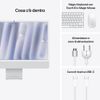 APPLE-iMac-da-24---con-display-Retina-4.5K-chip-Apple-M4-con-CPU-a-10-core-e-GPU-a-10-core-16GB-SSD-da-512GB---Argento
