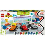 LEGO Duplo Auto da corsa e piloti Team F1 10445