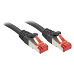 Lindy Rj45/Rj45 Cat6 1m cavo di rete Nero S/FTP S-STP (1m Cat.6 S/FTP Network Cable - Black - Warranty 120M)