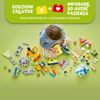 LEGO-Treno-Interattivo-10428-Duplo-Town-Grande-Comunita--Multicolore-50x30x15cm-Accessori-Inclusi-per-Bambini-2-5-Anni
