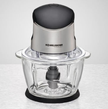 Rommelsbacher-Tritatutto-Multiuso-MZ-400-Acciaio-Inox-Nero-Capacita--1-Litro