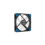 NOX H-FAN PRO LED BLUE Case per computer Ventilatore 12 cm Nero 1 pz