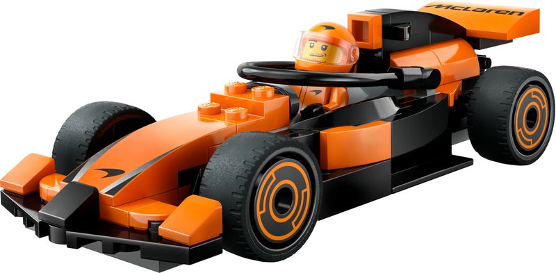 Lego-Set-Pilota-e-Monoposto-McLaren-F1-60442-City-Formula1-Racing-Construction-Kit