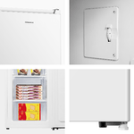 Hisense-FV78D4AWE-Congelatore-Verticale-Statico-Classe-E-Capacita--Lorda-65-Litri-Colore-Bianco
