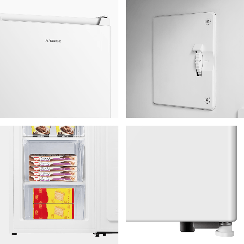 Hisense-FV78D4AWE-Congelatore-Verticale-Statico-Classe-E-Capacita--Lorda-65-Litri-Colore-Bianco