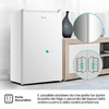 Hisense-FV78D4AWE-Congelatore-Verticale-Statico-Classe-E-Capacita--Lorda-65-Litri-Colore-Bianco