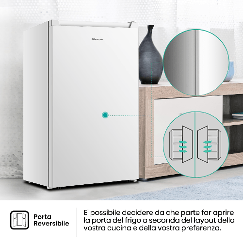 Hisense-FV78D4AWE-Congelatore-Verticale-Statico-Classe-E-Capacita--Lorda-65-Litri-Colore-Bianco