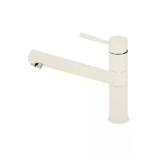 Elleci Teseo MGKTES62 Miscelatore monocomando con canna girevole Granitek Bianco antico