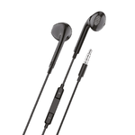 TechOnetech Ear Tech Cuffie Intraurali - Microfono integrato - Mini Jack 3,5 mm - Assistente vocale - Cavo 1,20 m