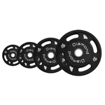 Diamond Disco Olimpico Multipresa Rivestito in TPU foro Ø 50 mm 5 kg DGMP-5