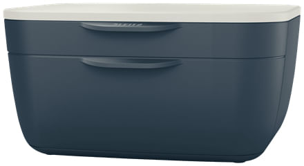 LEITZ-Cassettiera-2-scomparti-grigio-Cosy-Leitz