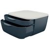LEITZ-Cassettiera-2-scomparti-grigio-Cosy-Leitz