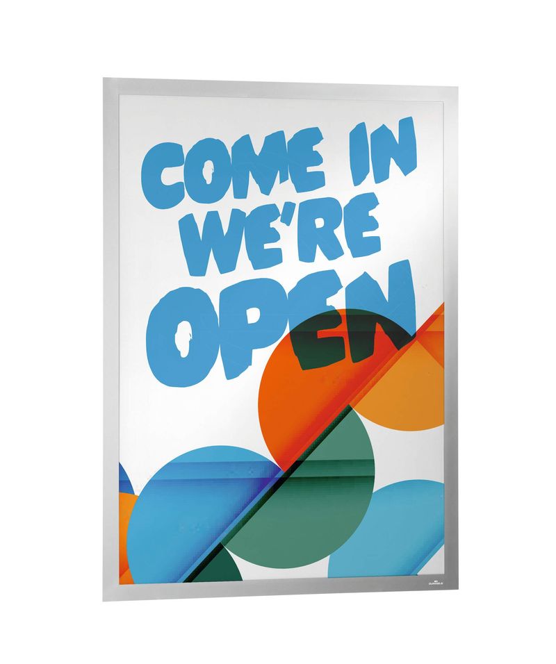 DURABLE-Cornice-adesiva-Duraframe--Poster-50x70cm-argento-5054-23-DURABLE