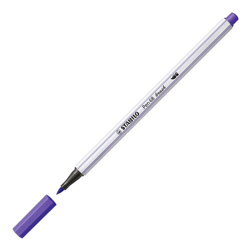 Stabilo-Rotolo-18-pennarelli-Stabilo-Pen-68-Brush-colori-assortiti