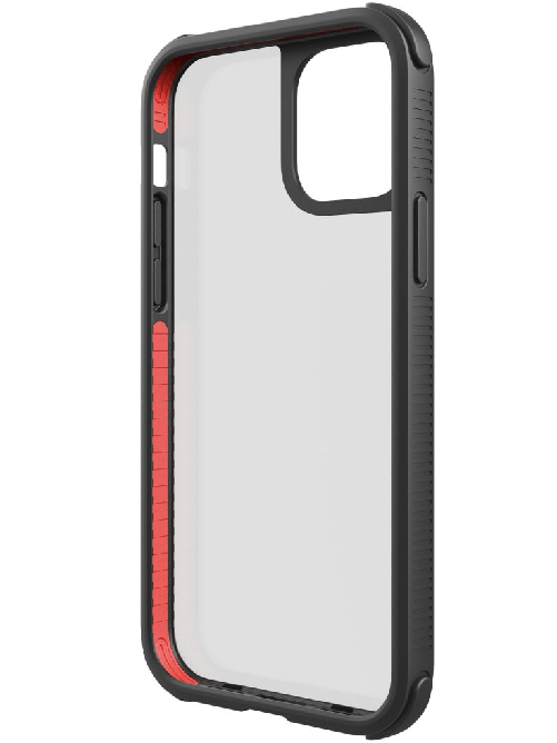 Black Rock Hama Robust Transparent custodia per cellulare 155 cm (6.1") Cover Nero Trasparente