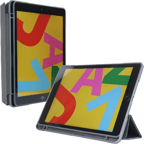 JT Berlin Folio Case (bulk) Backcover iPad 10.2 (2020) iPad 10.2 (2019) Nero (trasparente