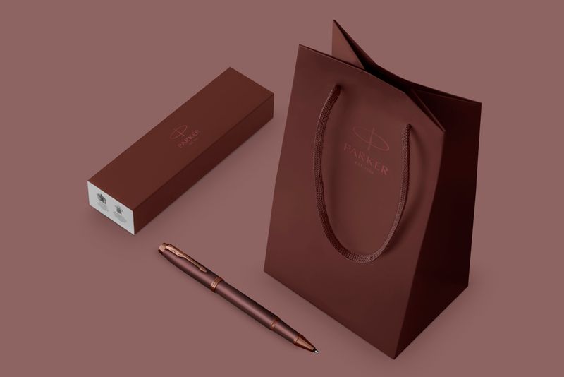 PARKER-Roller-F-IM-Monochrome-burgundy-Parker