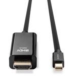 Lindy-36928-cavo-di-interfaccia-e-adattatore-Mini-Diplayport-HDMI-Nero