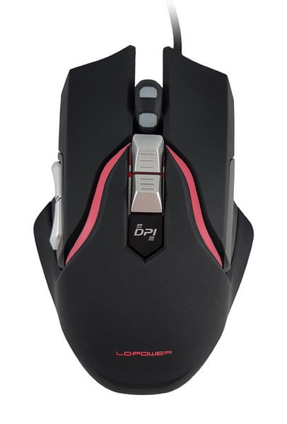 LC-Power-m715B---Maus---optisch---7-Tasten---kabelgebunden---USB---Schwarz-Silber