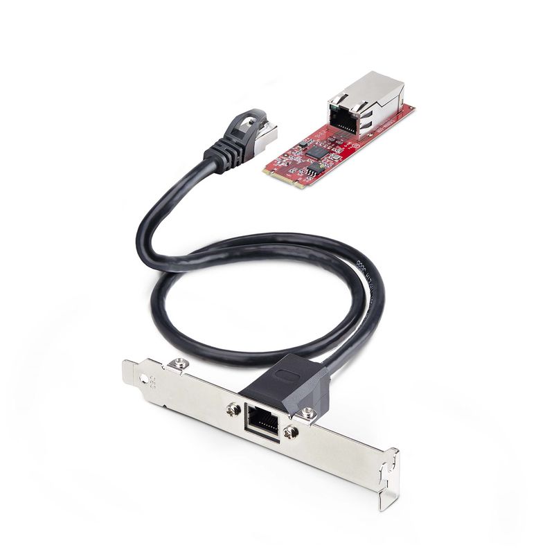 StarTech.com-Scheda-di-Rete-M.2-2280-2.5GbE-a-1-porta-velocitAÆAaAaAA -multi-Gigabit--2.5G-1G-100M-10M--NIC-NBASE-T--80