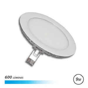 Elbat Downlight EMPOTROTROBLE PER LED 9W 600lm Roof - Forma circolare ultraplano 150 mm - 6500k Luce fredda