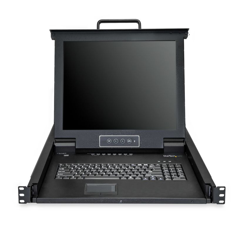 StarTech.com-RKCONS1708K-console-a-rack-432-cm--17---1280-x-1024-Pixel-Acciaio-Nero-1U