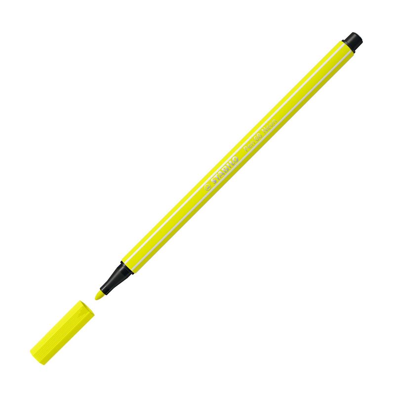 PENNARELLO-STABILO-PEN-68-024-GIALLO-FLUO