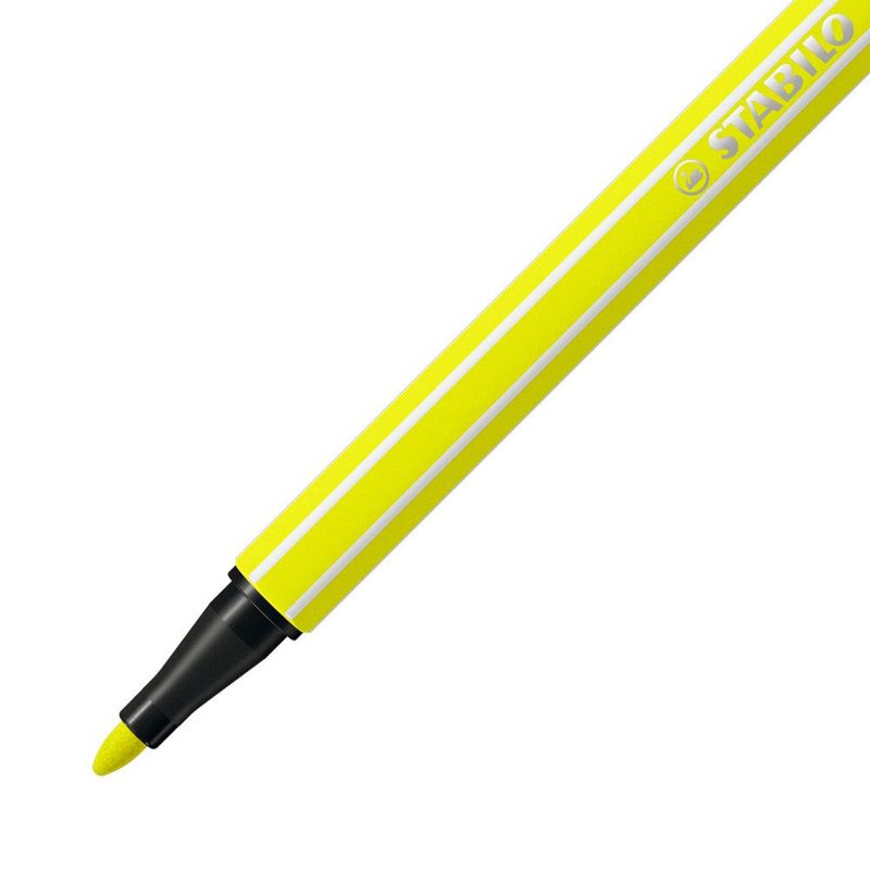 PENNARELLO-STABILO-PEN-68-024-GIALLO-FLUO