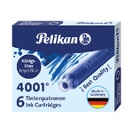 SCATOLA-6-CARTUCCE-INCHIOSTRO-TP-6-BLU-ROYAL-PELIKAN-4001--0ATM01-